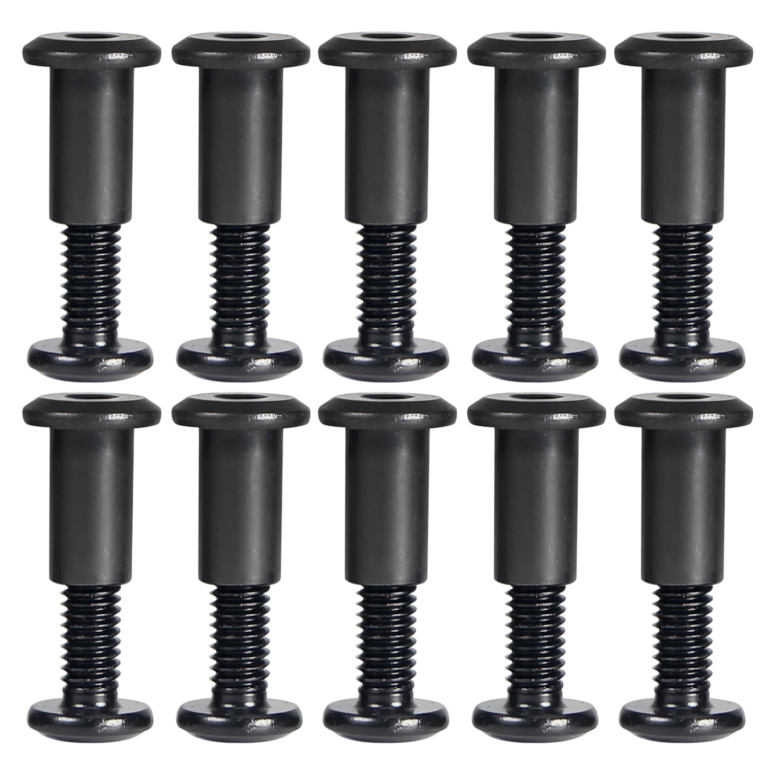 M6 Hex Drive Socket Cap Bolts Screws Kit - 35 Piece -15 M6 Hex Drive Socket Cap Bolts Screws Kit - 35 Piece -15