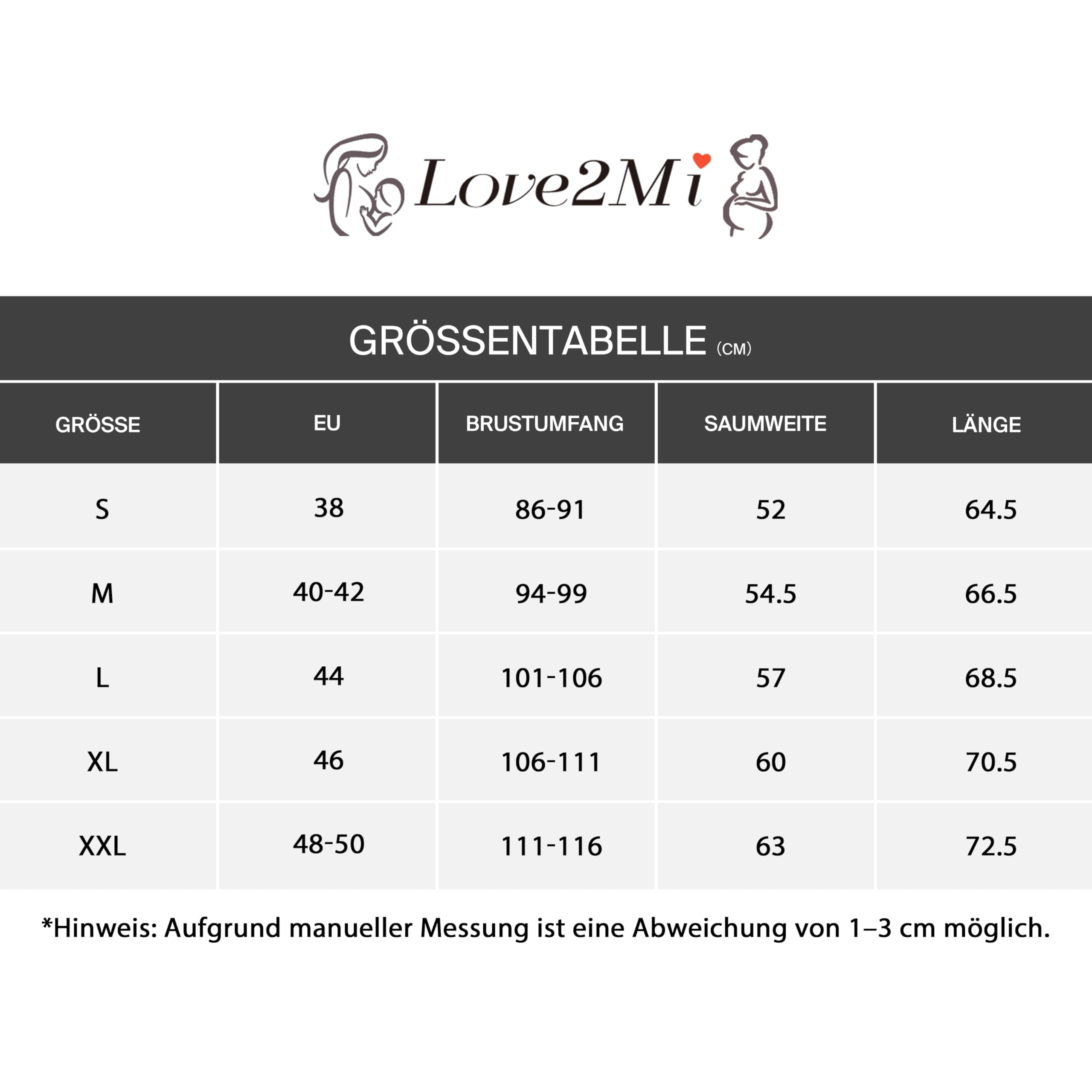 Pull de maternité à manches longues pour femme