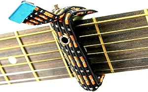 Guitar Rolling Capo | Guitar Performance Accessories,Elastic Rolling Capo | for Musicians Students Men Women Youth Home School Travel Stage Performance Concerts Parties