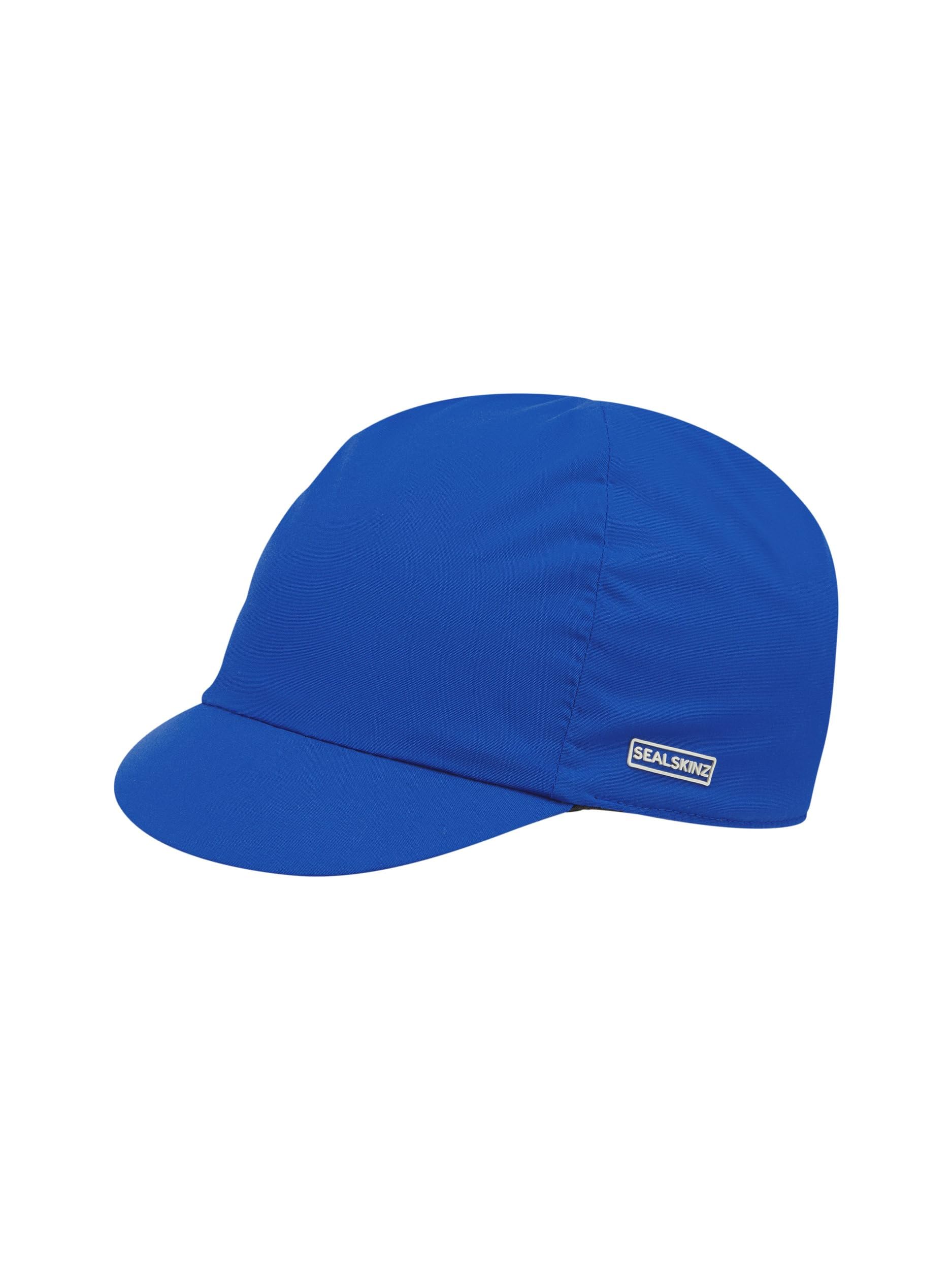 SEALSKINZ | Trunch | Unisex Waterproof All Weather Cycle Cap Hat | for Everyday Use, Cycling & Outdoor Activities Blue