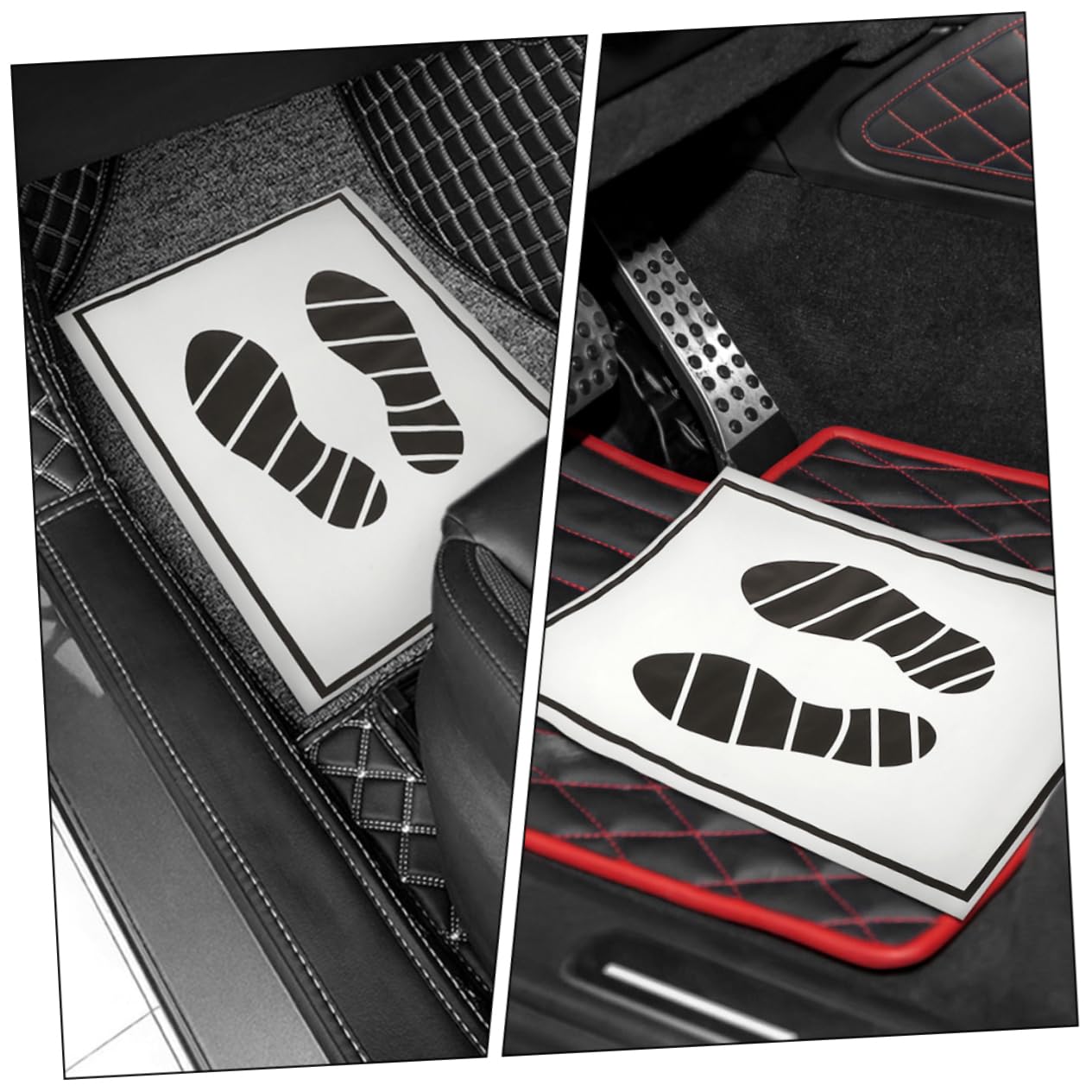 Zerodeko 30pcs Disposable Paper Floor Mats for Cars Protective Vehicle Foot Pads Auto Floor Protection for Vehicles — view 7