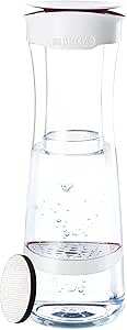 ブリタ 浄水 ポット 1.3L カラフェ型 浄水器 カートリッジ 1個付き フィル&amp;サーブ ホワイト ベリー 【日本仕様・日本正規品