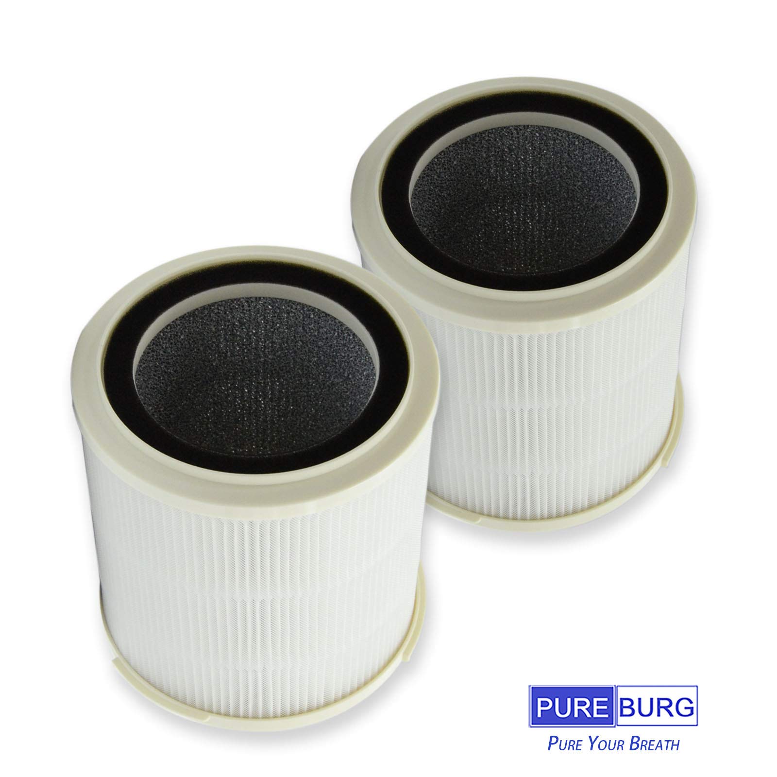 PUREBURG Juego de 2 filtros HEPA de repuesto compatibles con OdorStop (OSAP4/OSAP5) / OSAP5FIL