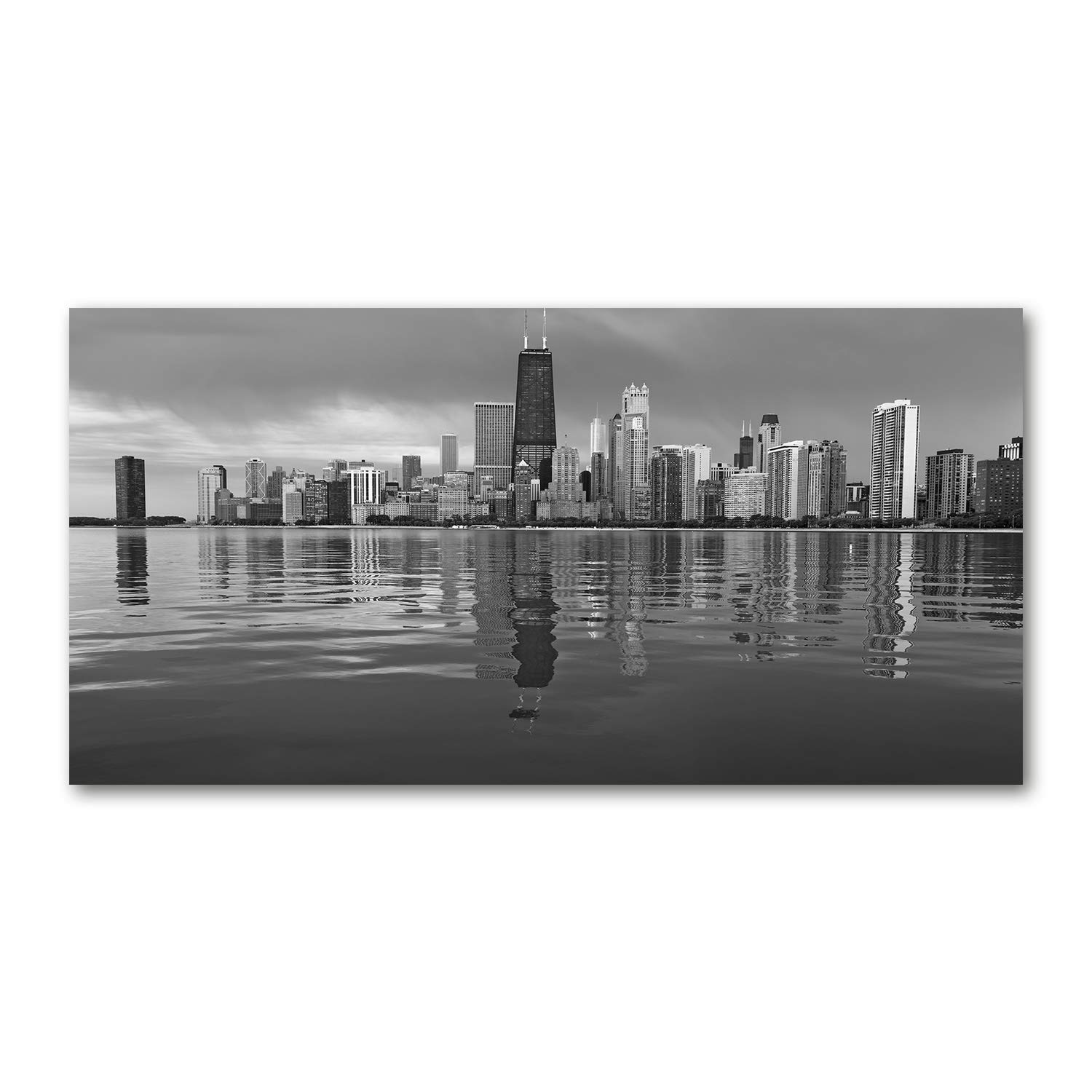 Image verre plastique Chicago Tulup 120x60cm pour illuminer le salon au style loft urbain