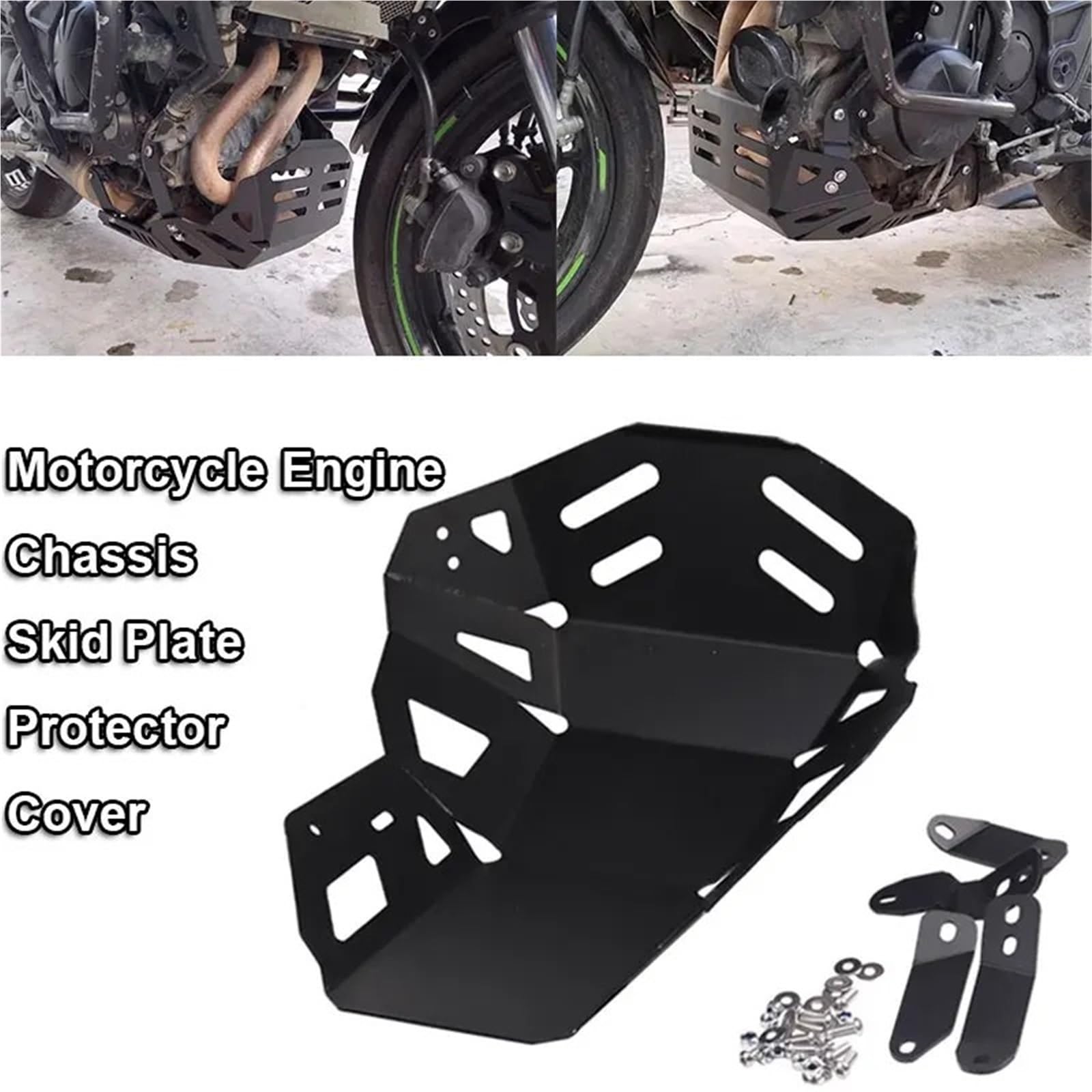 Per Versys 650 Per KLE650 2015-2021 Protezione telaio della copertura di protezione motore motociclo copertura motore Base del Motore