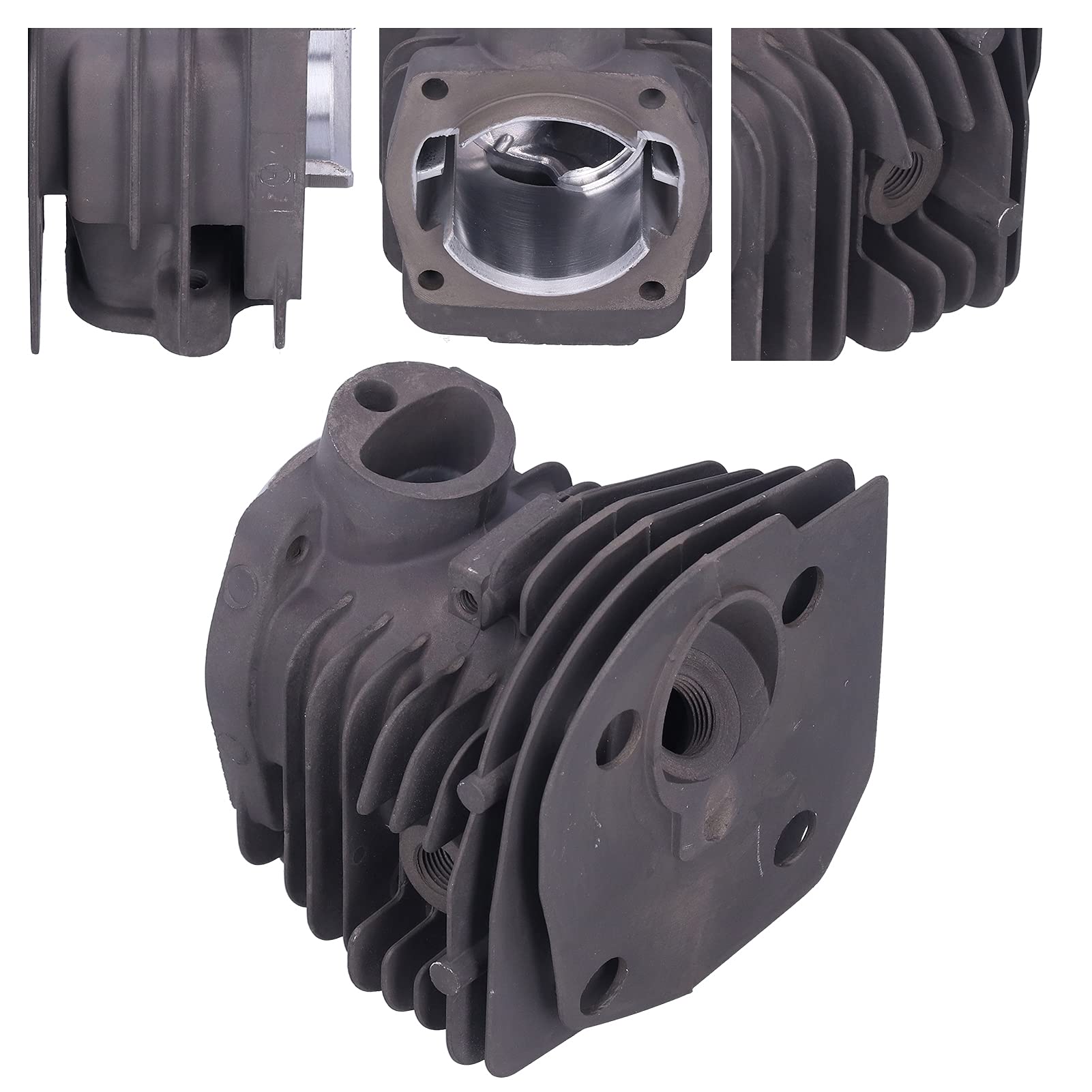 Zestaw uszczelek tłoka cylindra piły łańcuchowej Wysokiej jakości części zamienne ze stopu aluminium do pił łańcuchowych 350 346 351 353 346XP Trwała, odporna na korozję, średnica