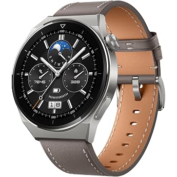 HUAWEI WATCH GT 3 Pro 46mm Smartwatch Classic Model Compatible with iOS/Android