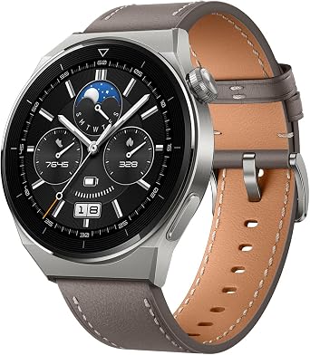 HUAWEI WATCH GT 3 Pro 46mm Smartwatch Classic Model Compatible with iOS/Android