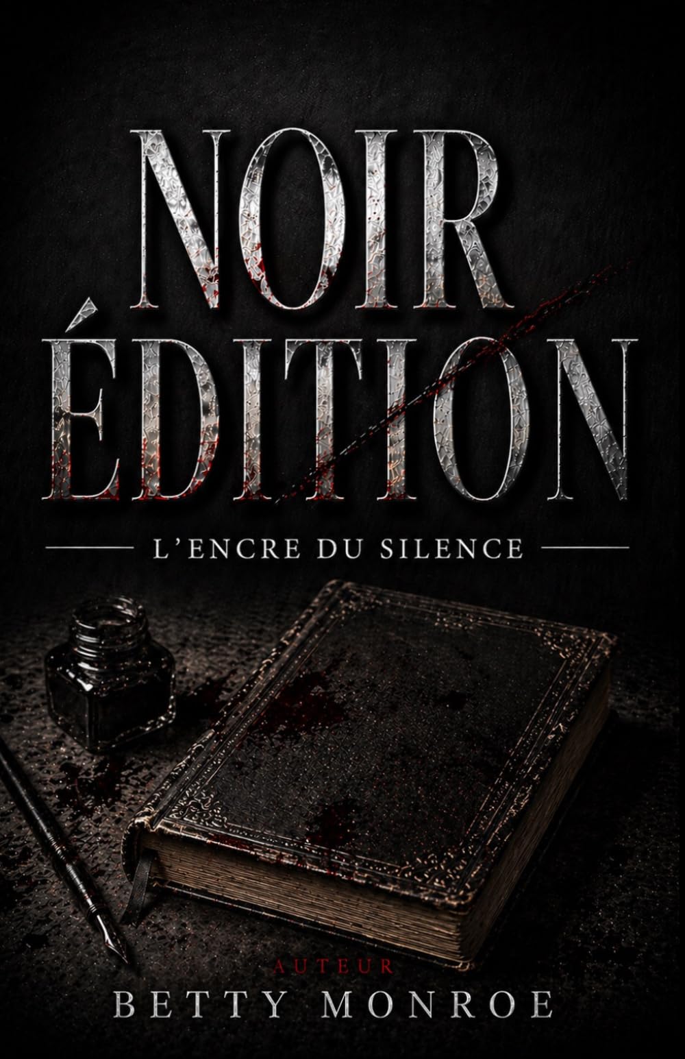 NOIR ÉDITION L’Encre du silence: Elle est morte depuis dix ans. Pourtant, son écriture n’a pas changé. Un suspense impossible à lâcher (Les Secrets de l’Édition)