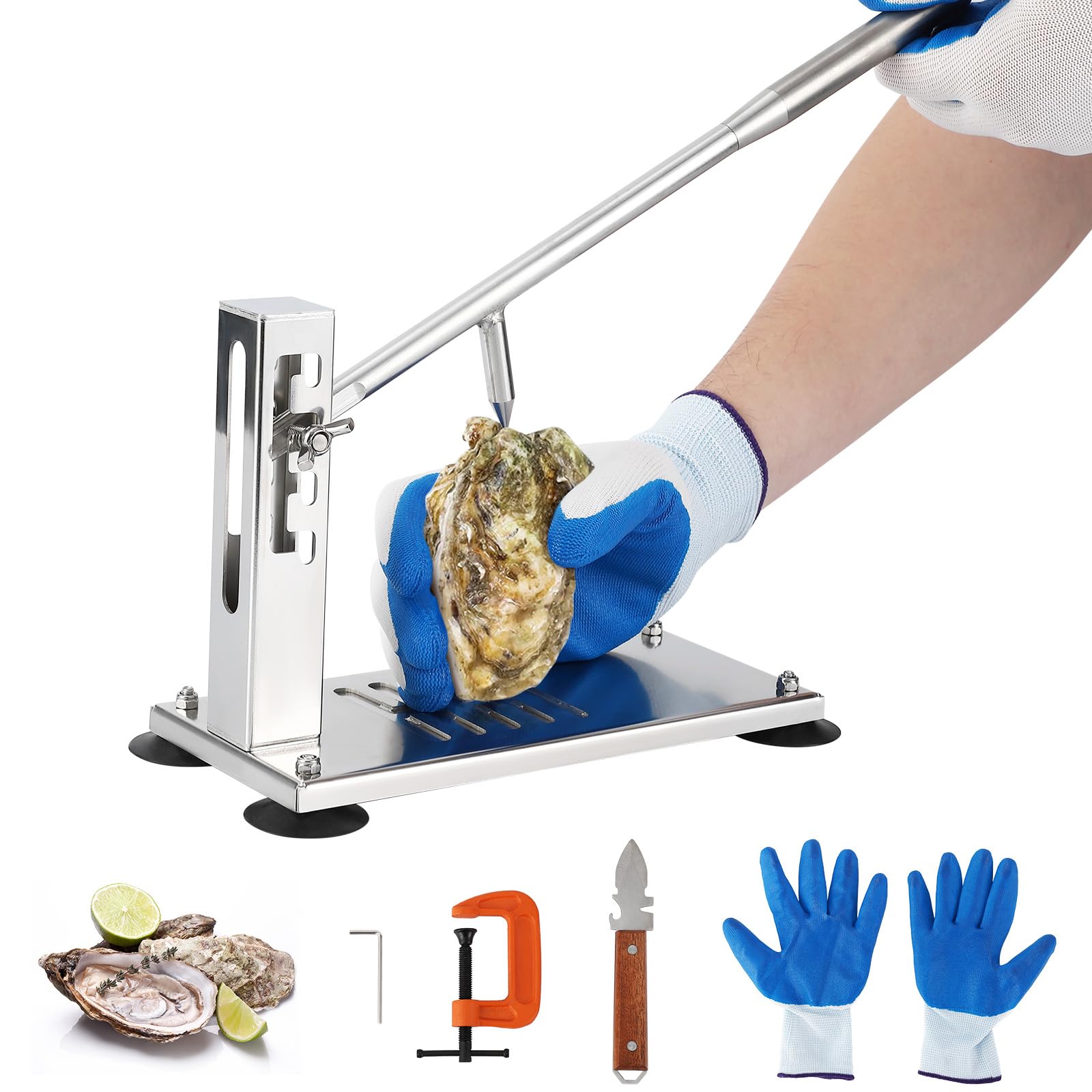 Shucker Machine ouverture facile et sûre anti-blessure pour huîtres