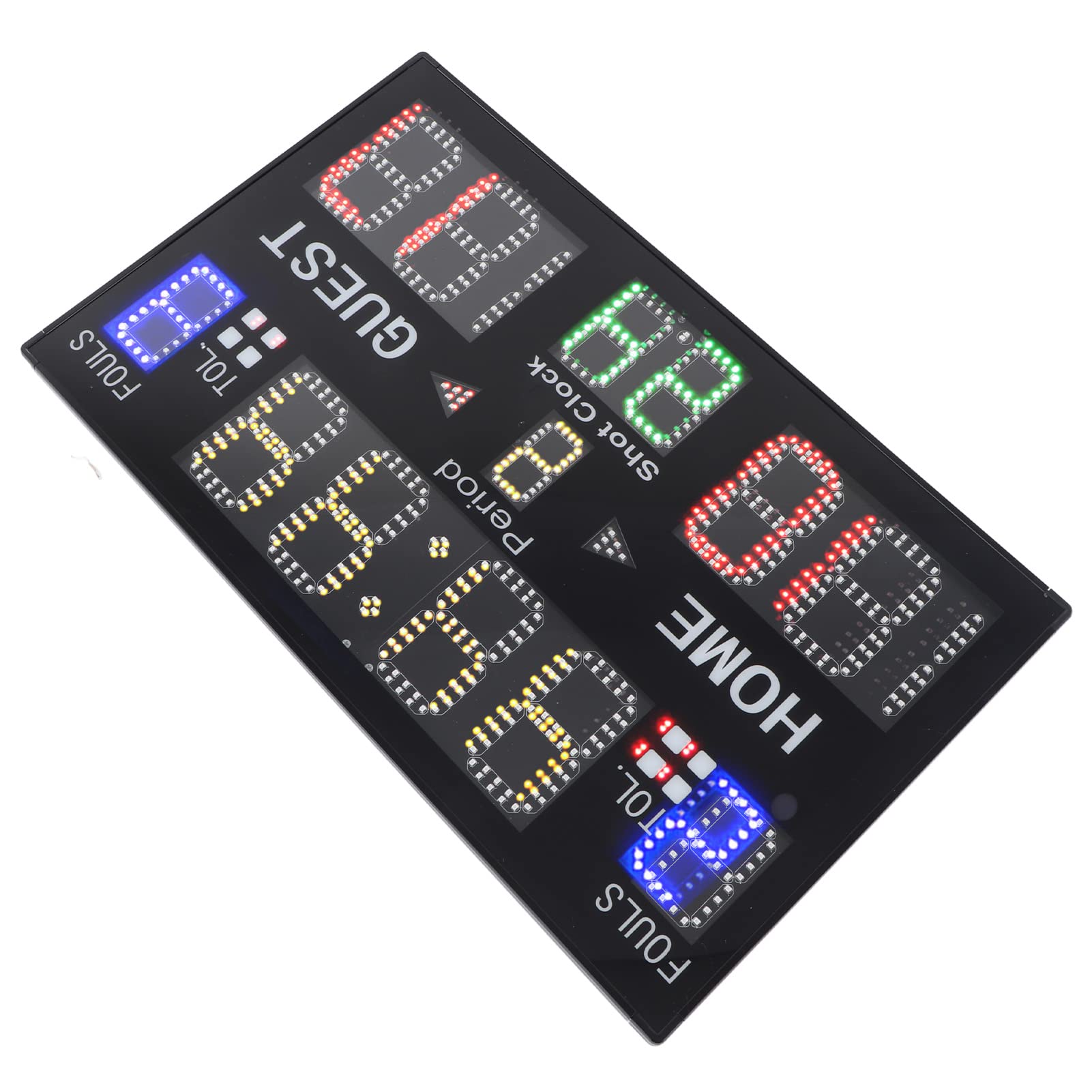 Multi-Sport Electronic Scoreboard ABS Aluminum Alloy Input 100-240V Electronic Scoreboard Time Mode Easy to Carry Multi-Function (EU Plug AC9‑240V)-image-39