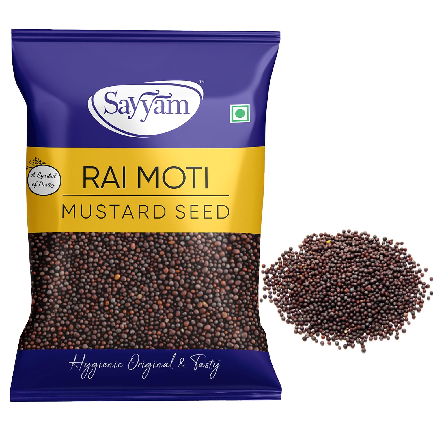 Sayyam Moti Rai (Mustard Seeds - Big) - 200gm | Sarso | Mohari | Avalu | Kaduku/Kadugu | Ava Ginjalu | No Artificial Colors or Preservatives | Pure and Natural Spices (B0D1KQ51RL) Amazon Price History, Amazon Price Tracker
