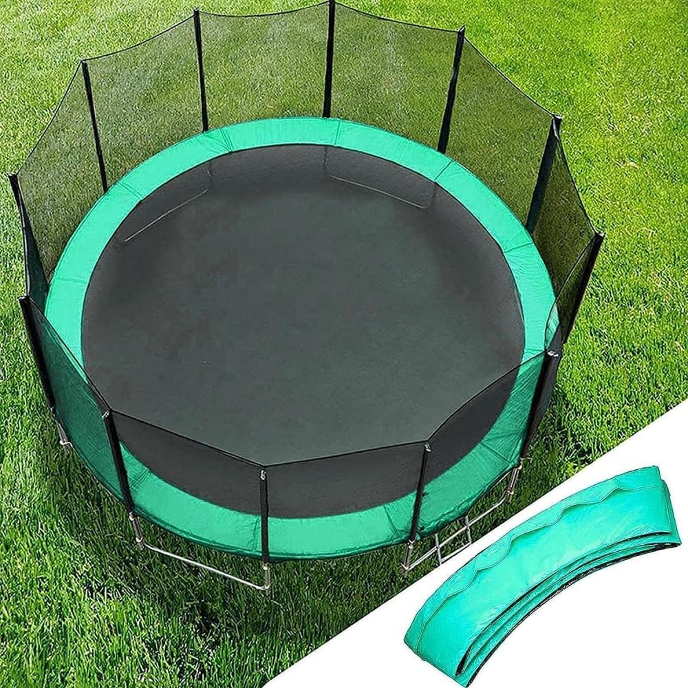 Generico Tappetino trampolinoTappetino di Sicurezza per Trampolino Tappetino di Protezione A Molla per Trampolino Tappetino di Ricambio per Trampolino da 183 244 305 366 Cm per Interni O Trampol