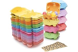 Replace Old Cardboards: 8 Vibrantly Colored Easter Egg Cartons to Help Carry...