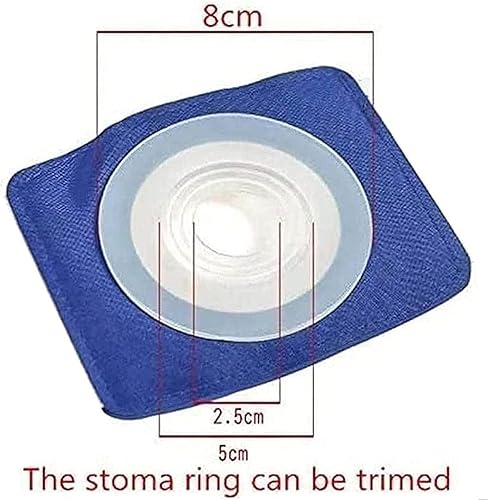 Miniatura 2 de Bolsa de colostomía unisex para estomía, cinturón de hernia de ostomía para cuidado postoperatorio de anorrectal, para prevenir hernia parastomal,