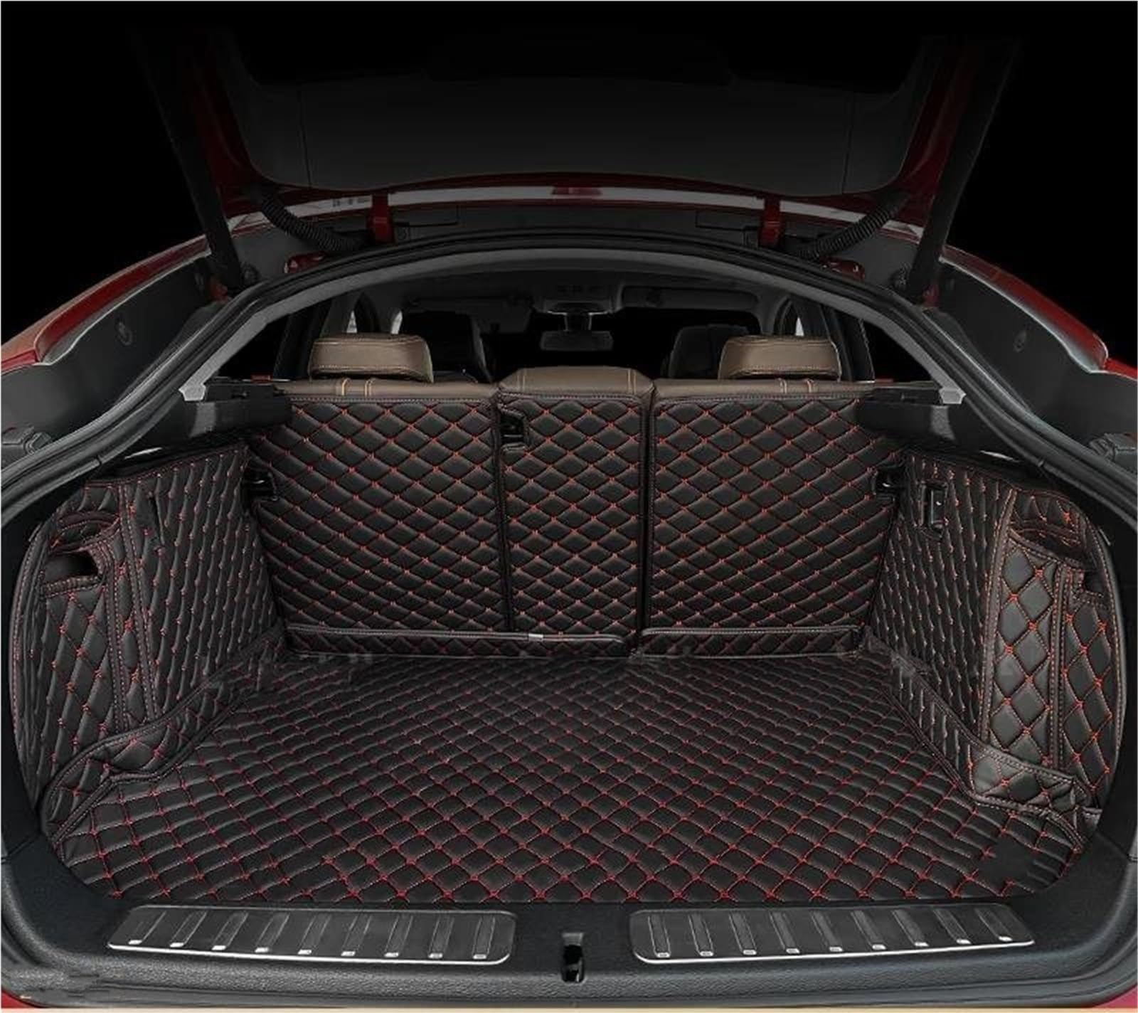 FUNFOB Car Boot Liners For Volvo For XC40 2020-2025 Auto Full Coverage Trunk Mat Cargo Liner Interior Accessories Boot Liner(34mm)