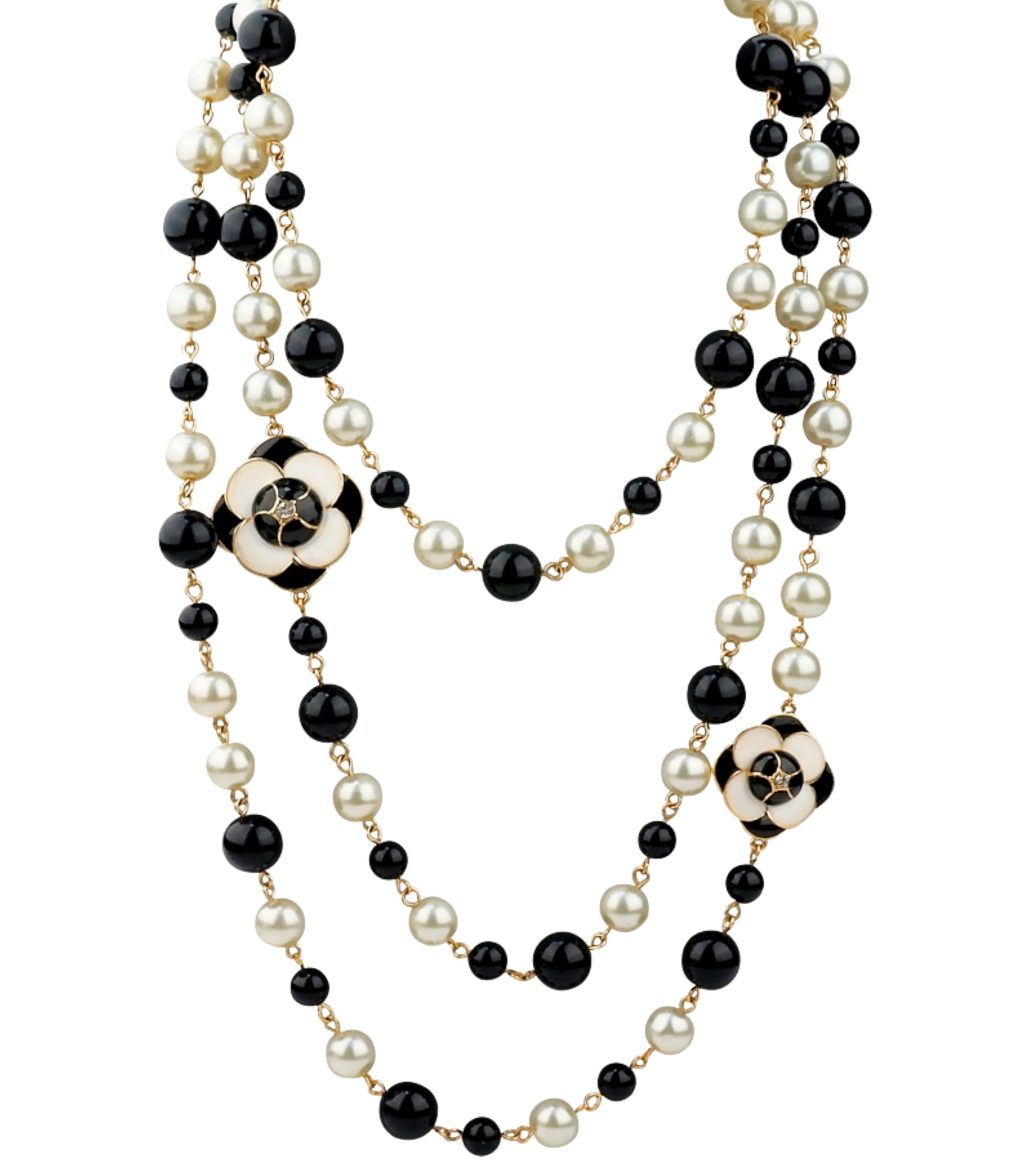 MISASHA Camellia Multi-Strand Necklace