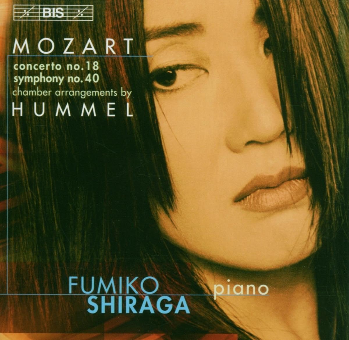 Mozart - Piano Concerto No 18; Symphony No 40 - Hummel Arrangements