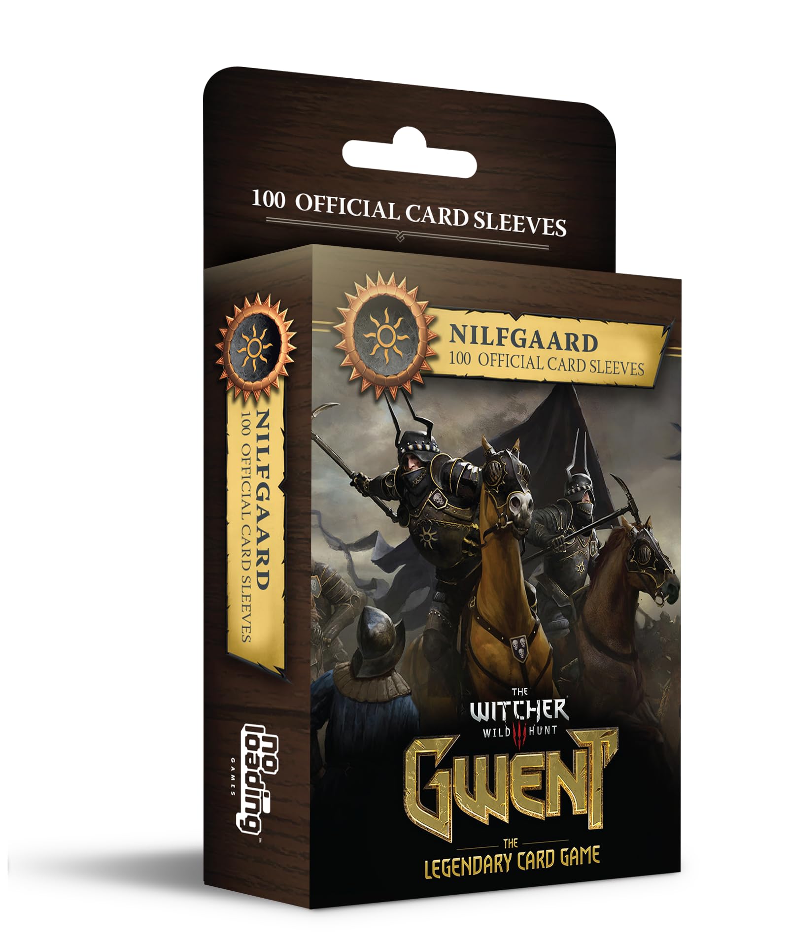 No Loading Games, Gwent Art Sleeves - Nilfgaard - Contains 100 Art Sleeves, Standard Size