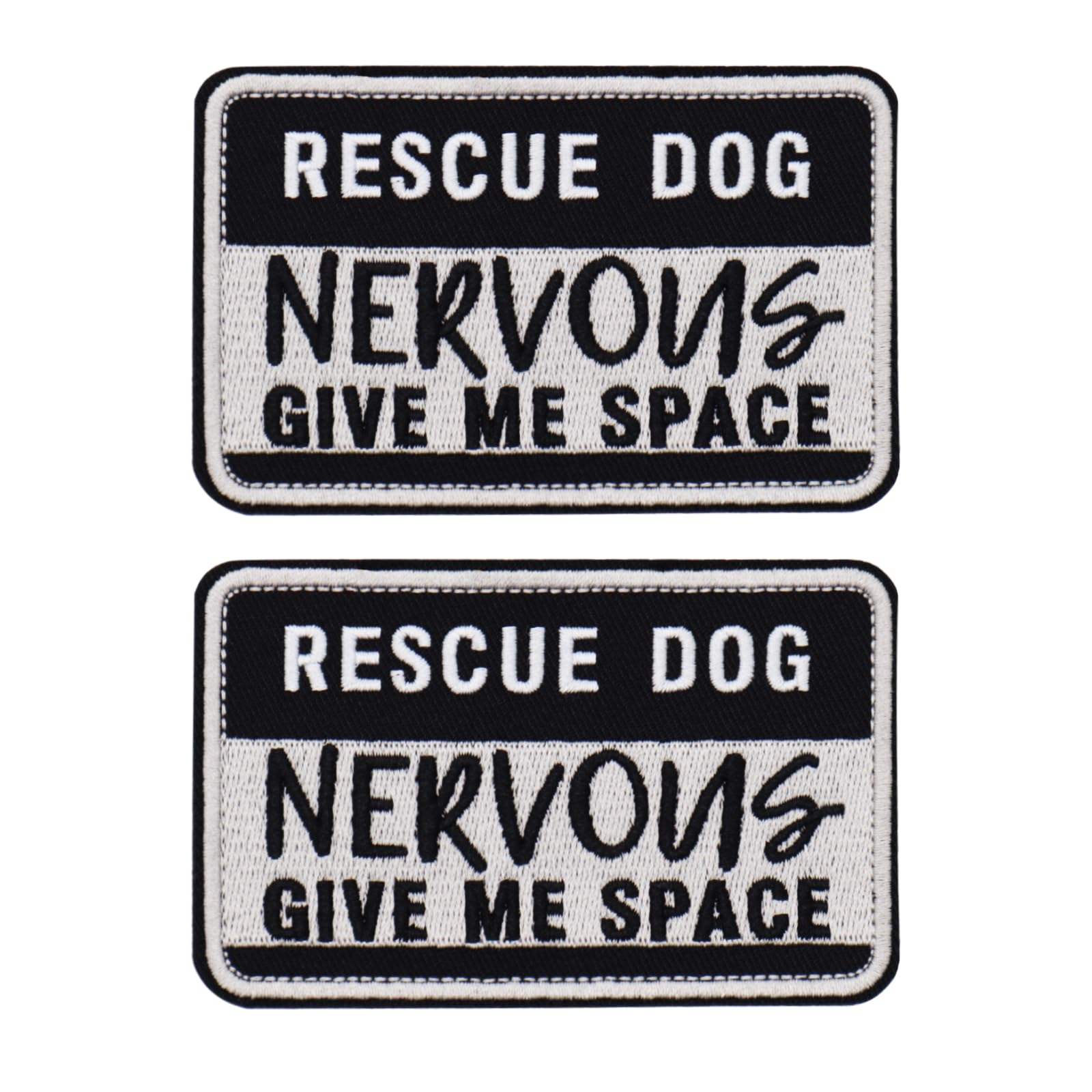 2 PCS Service Dog Patches Removable Tactical Hook Loop Embroidered in Training Patch Do Not Pet Working Dog Patch for Vest...