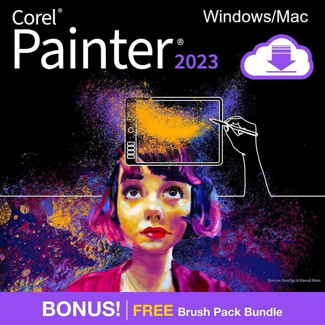 Corel Painter 2023 Standard, Digital Painting Software, Digital download