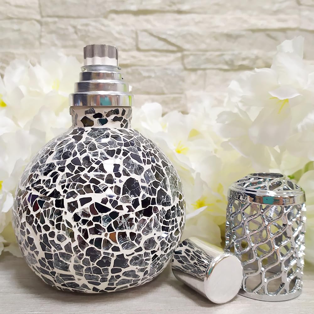 Pack Ahorro Lámpara Catalítica Mosaico Negro + Fragancia Aroma Cotton Clean 500ml. Elimina malos olores e impurezas, perfuma y limpia.