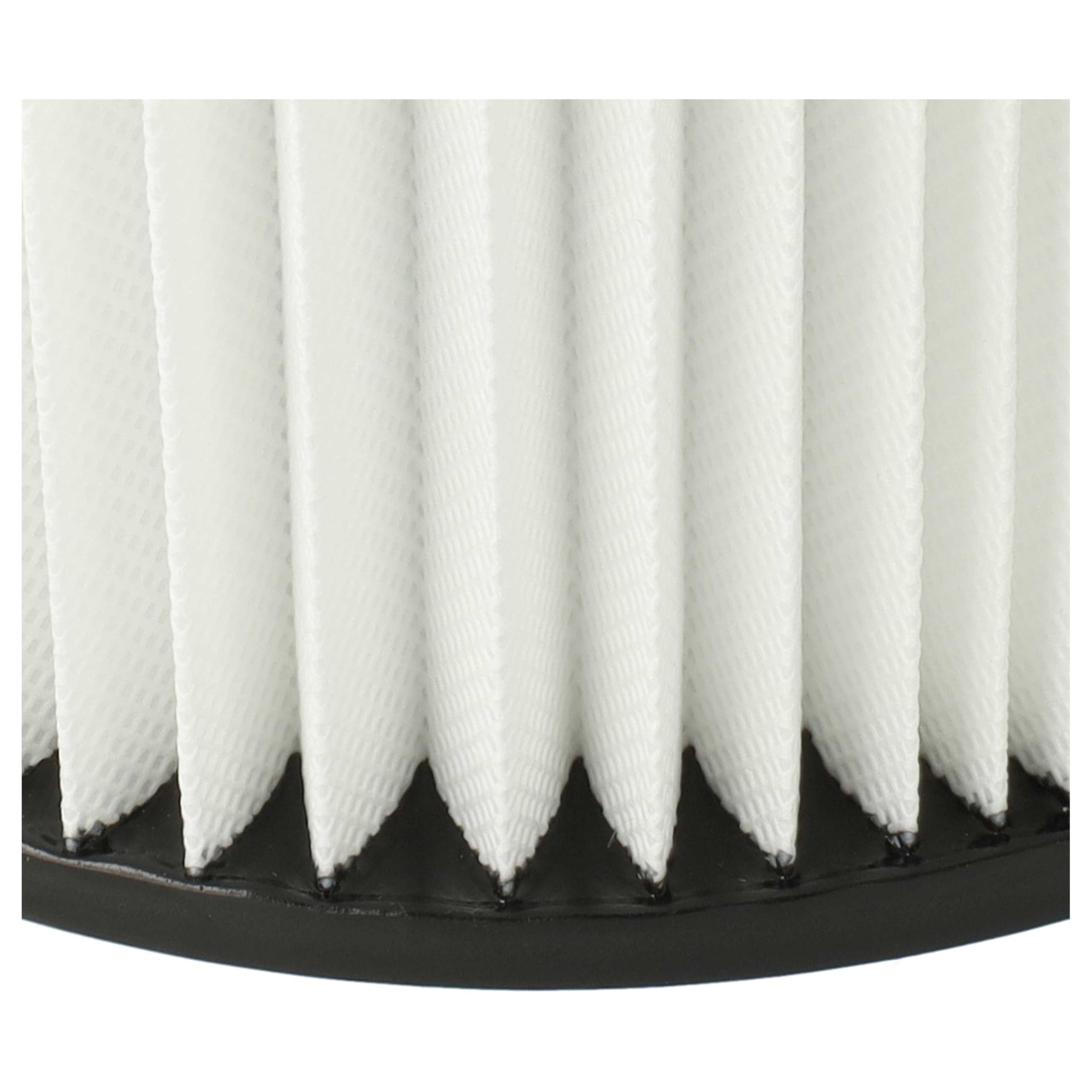 vhbw 8x Elemento filtrante compatible con Hitachi/Hikoki RP250YDLWAZ | RP250YDM, RP250YDL aspiradora seco/mojado