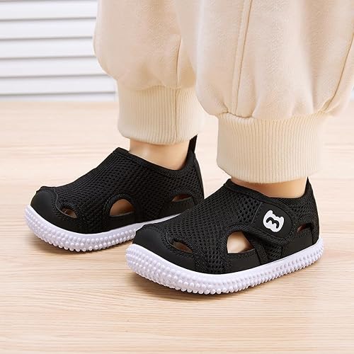 Miniatura 2 de BMCiTYBM - Zapatos para bebés y niños, niña y niño, tenis de malla transpirable, antideslizantes