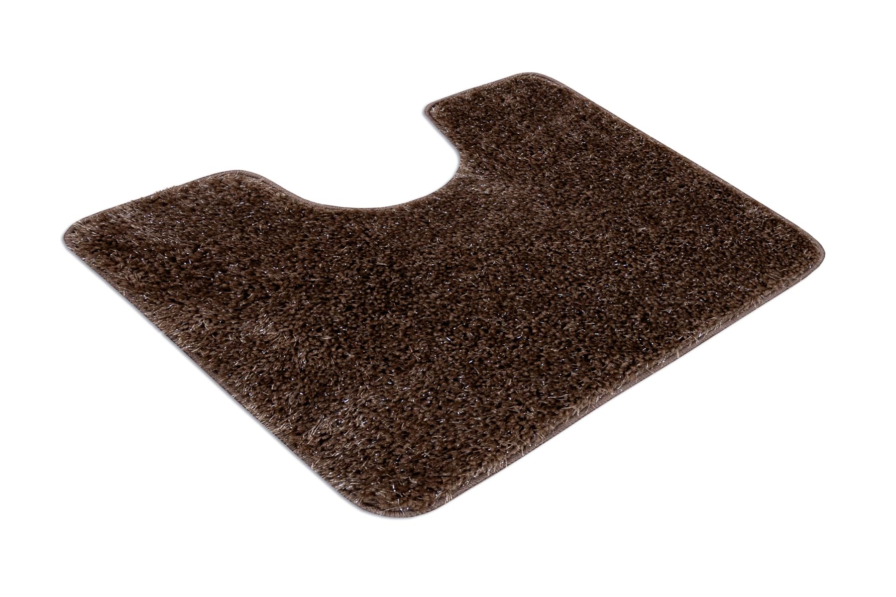 rugsx Set 2 alfombras de baño Synergy, Glamour, Alfombra baño Antideslizante, Suave y Lavable, Beige 60x100 cm