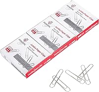 Vista 12 de PAPERPAL Clips para oficina, escuela y uso personal, clip de papel antideslizante #1 (1-2/7 pulgadas), 2000 clips de papel medianos