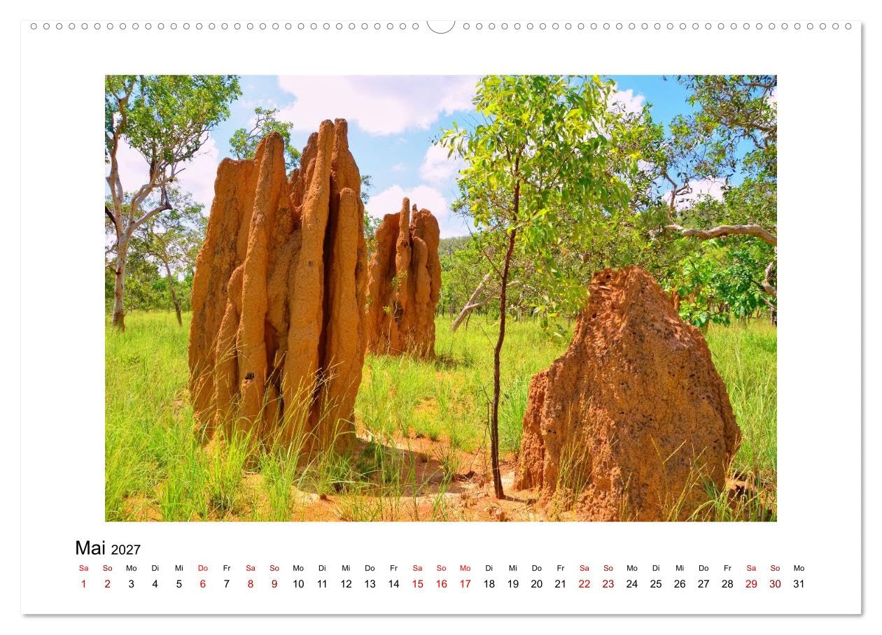 CALVENDO · Faszination Australien - eine Traumreise (Kalender 2027) | DIN A2 Querformat · Wandkalender · Down Under · kontrastreiche Landschaften zwischen dem Indischen und dem Pazifischen Ozean