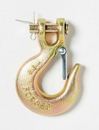 Miniatura 1 de Hi-Gear G70 - Ganchos deslizantes para horquilla de 14 pulgadas para cuatrimoto gancho de cadena de cable remolque