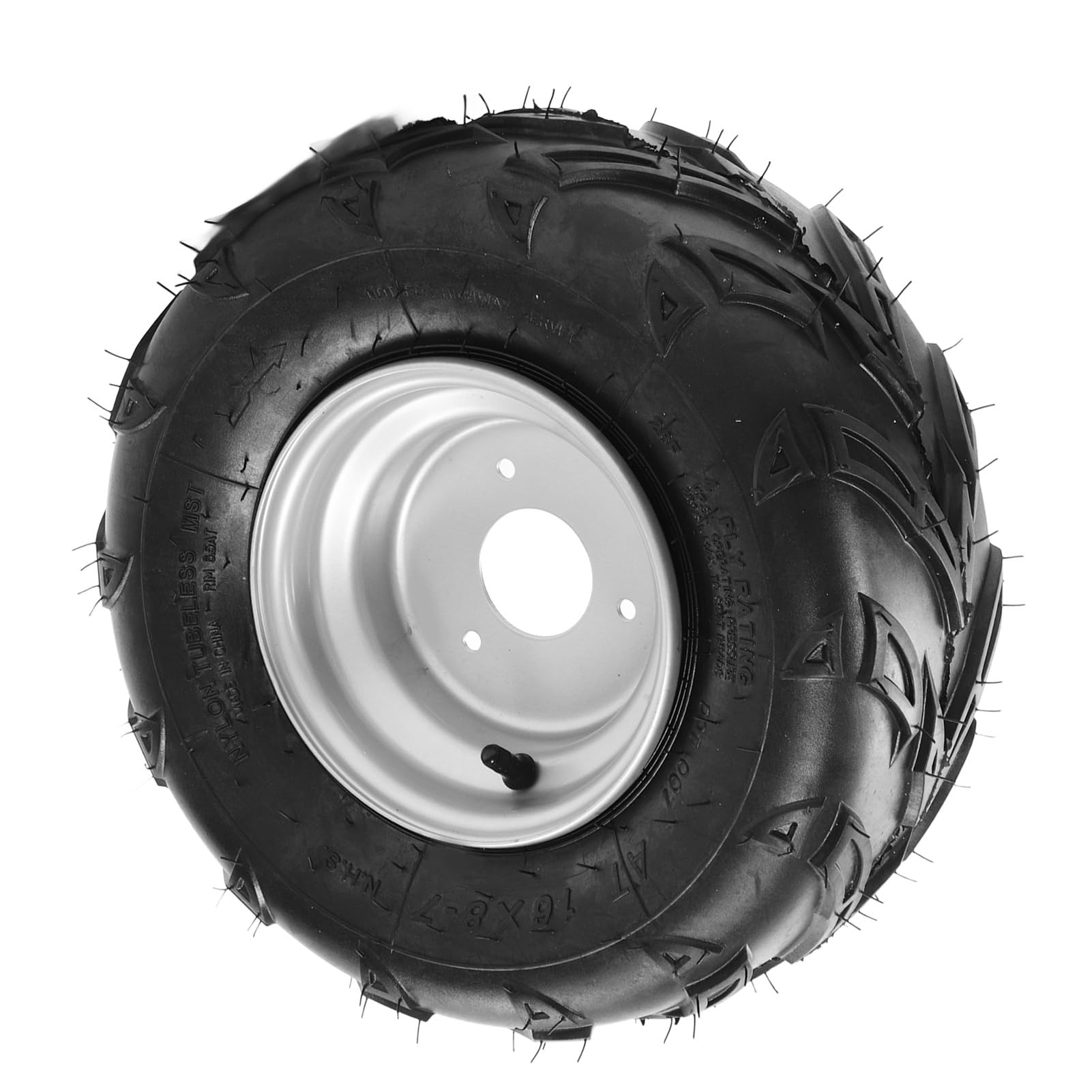 Pneu 16 x 8 7" intégré résistant aux vibrations d'installation Tire ATV UTV Go Karting Pneu lourd avec hub