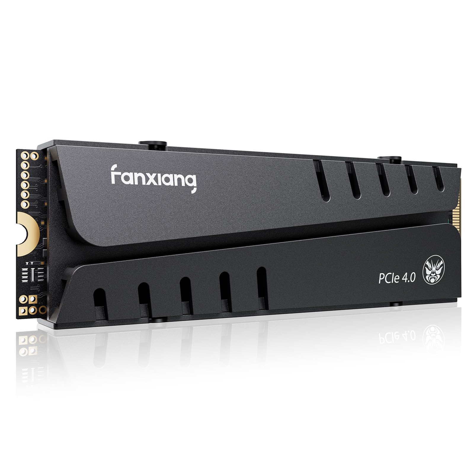 1TB NVMe SSD, Read Speeds Up to 7300MB/s with Heatsink, M.2 2280 PCIe 4.0 X4 with DRAM Cache, Internal Solid State Drives Compatible with Desktops Laptop PC, PS5 Gaming