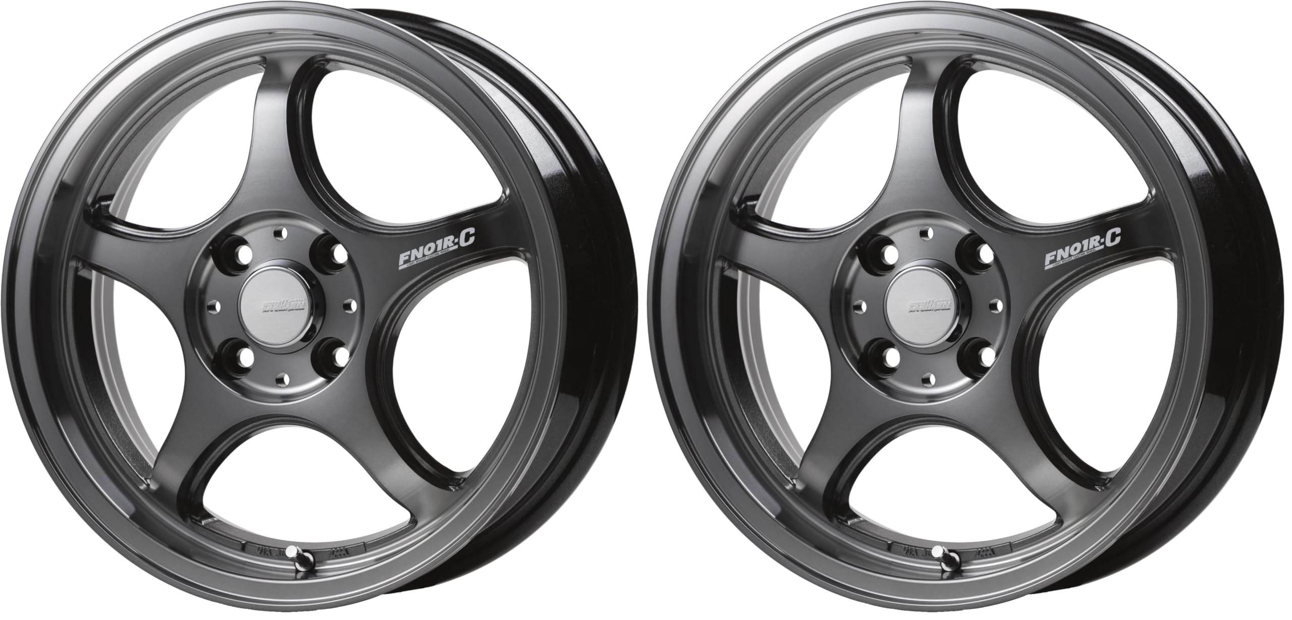 Amazon.co.jp: 5ZIGEN FN01R-C STV アルミホイール 1本 15inch×5.5J +