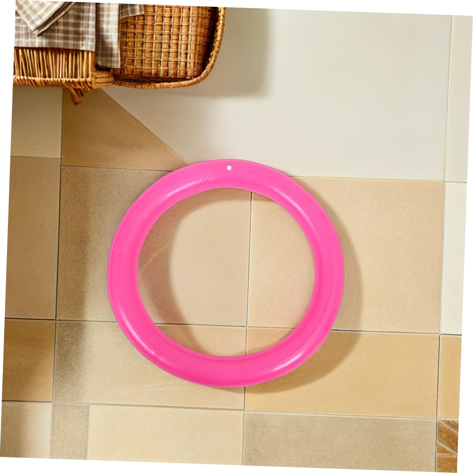 TOYANDONA per Yoga Ball in PVC Grigio Base Stabilizzatrice Antiscivolo per Palestra e Ufficio Supporto Imbottito per Pallone Fitness Mantiene la e Sicura Lesercizio