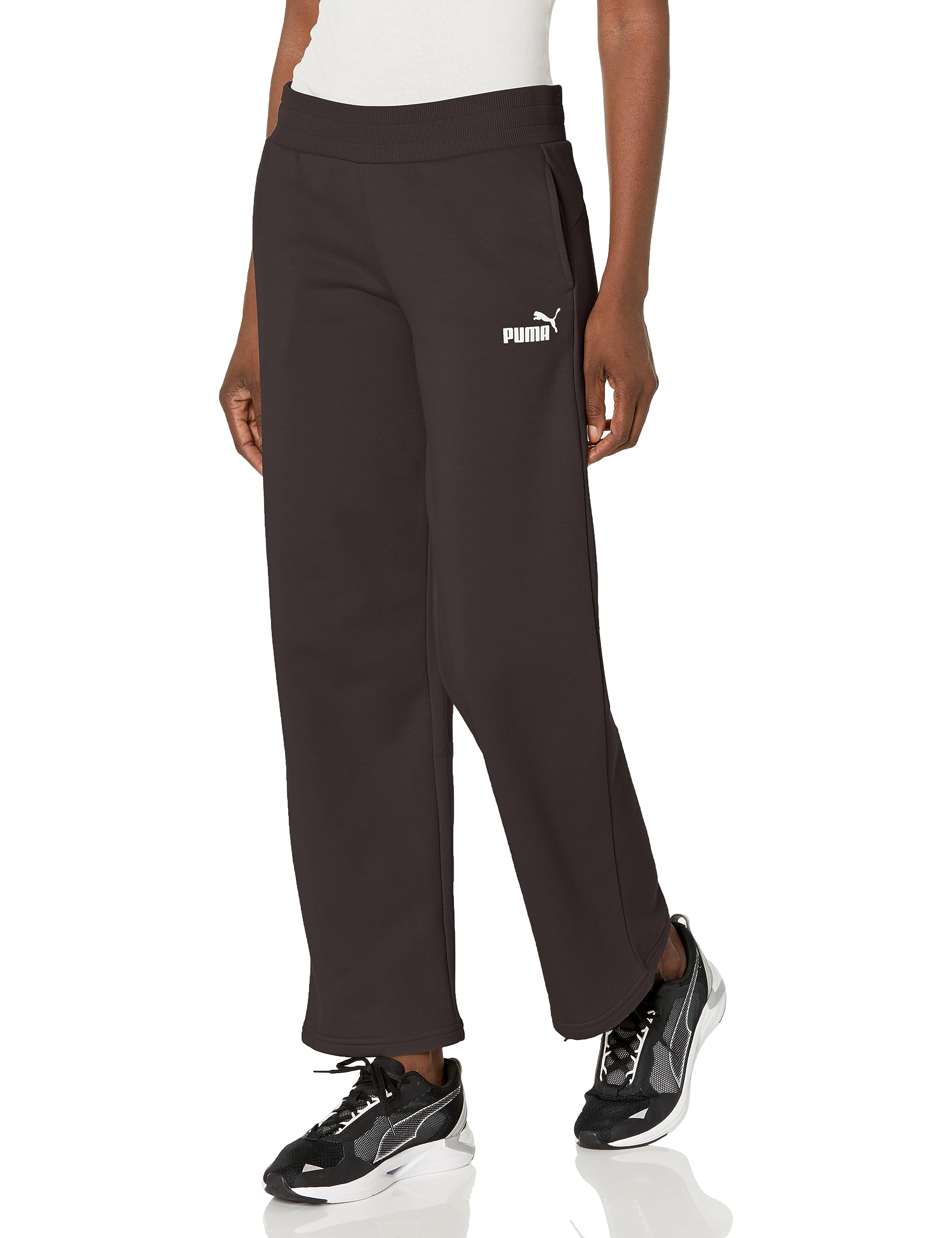 PUMA Women's Straight Leg Fleece Sweatpants