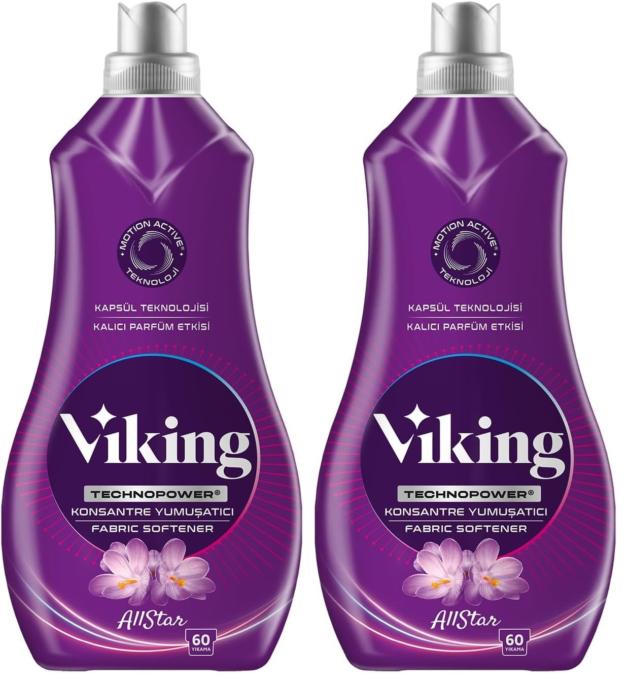 Viking Technopower Konsantre Çamaşır Yumuşatıcısı Allstar 1440 ml (2 paketi)