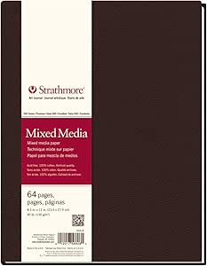 Strathmore 566-8 500 Series Hardbound Mixed Media Art Journal, 8.5"x11"