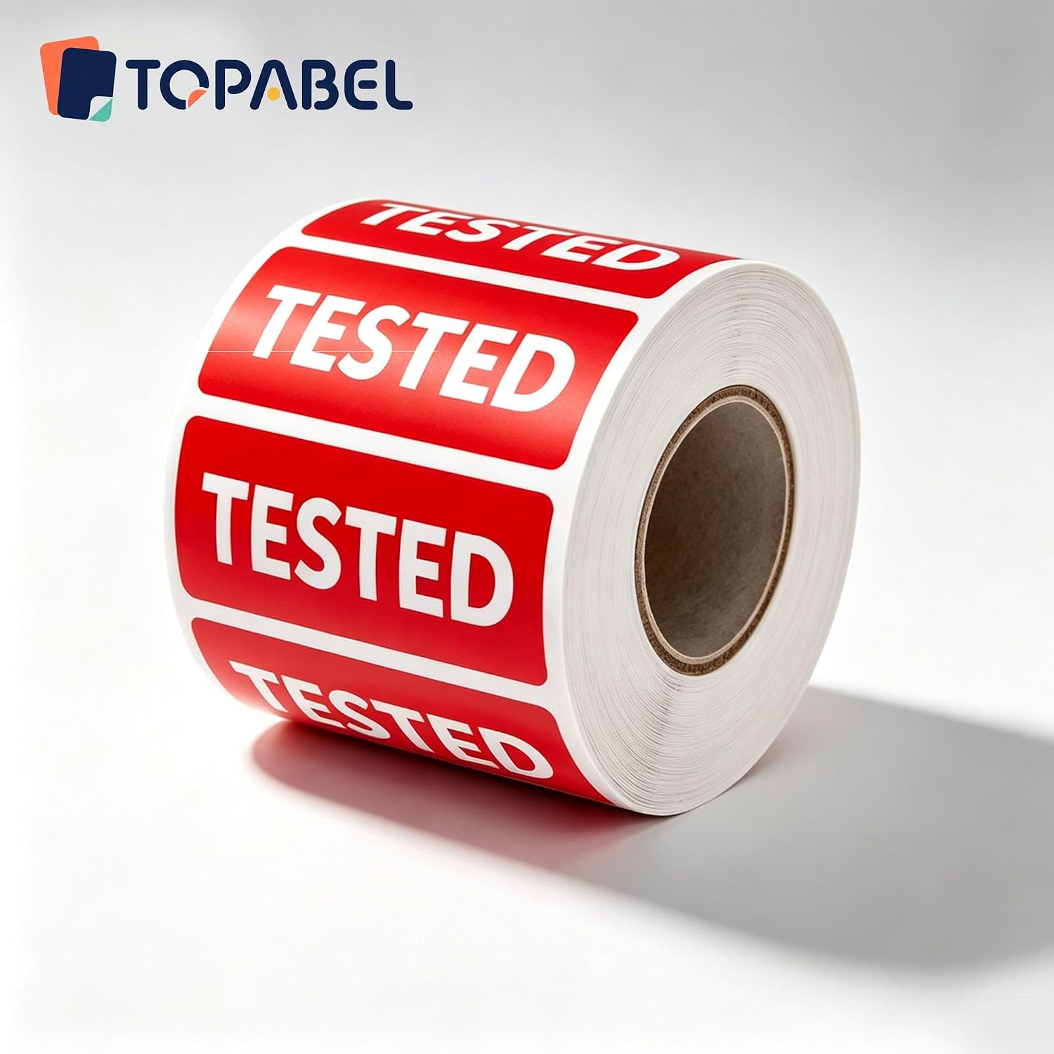 Inventory Control Stickers,2x1 Inch Tested Labels,500 Pcs
