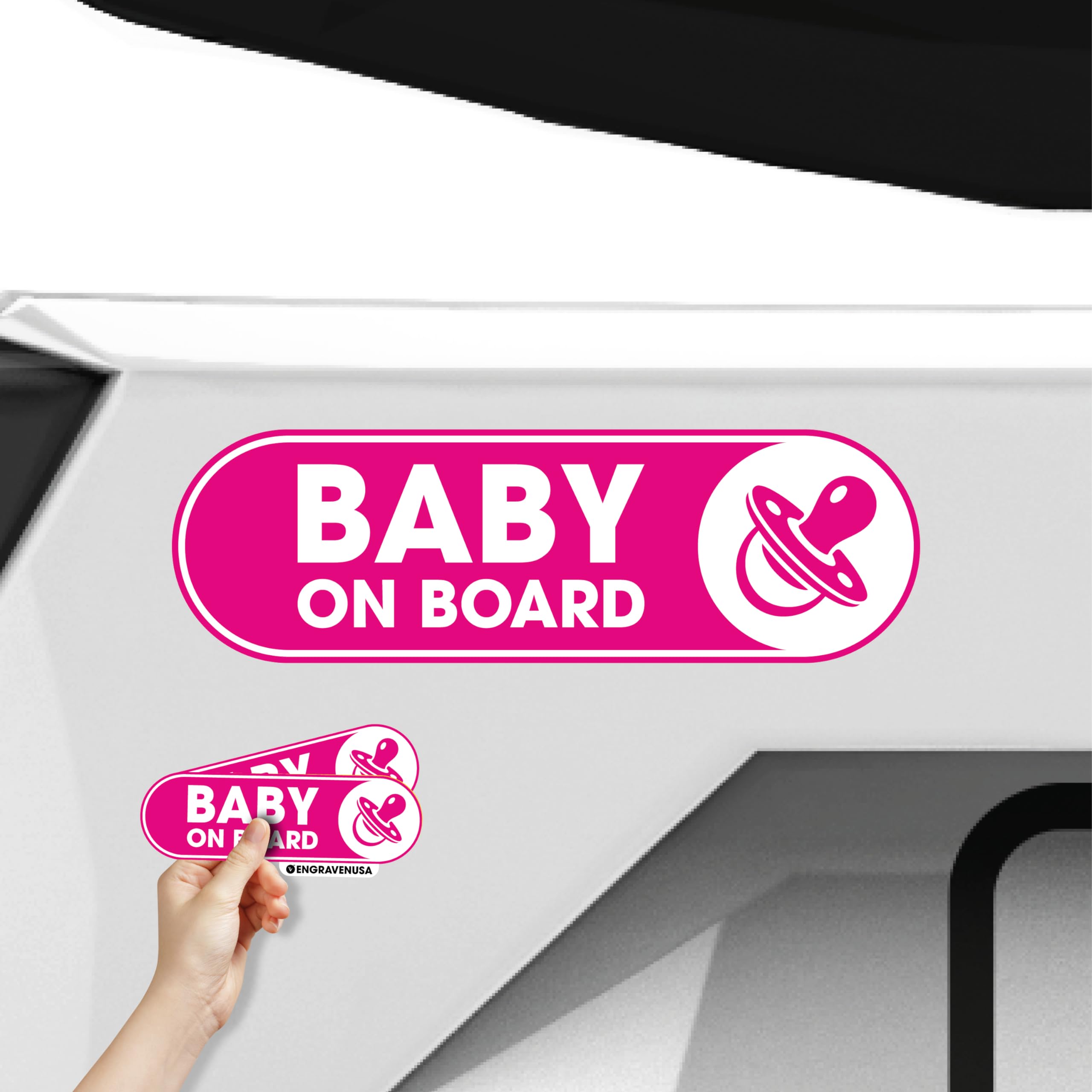 Sticker bébé à bord imperméable pour protéger votre enfant des dangers de la route