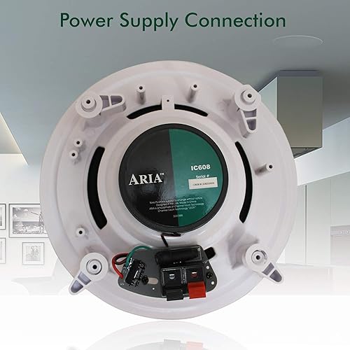 Miniatura 6 de Receptor de sistema amplificador para el hogar Bluetooth de 2 Ch de 1000 vatios con USB y SD (cantidad 4) 6.5 altavoces estéreo empotrados en