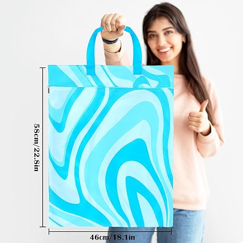 Miniatura 7 de Bolsa grande de lavandería de viaje impermeable con asa, bolsa de ropa sucia lavable para viajes, bolsa húmeda y seca, bolsa de entrenamiento para