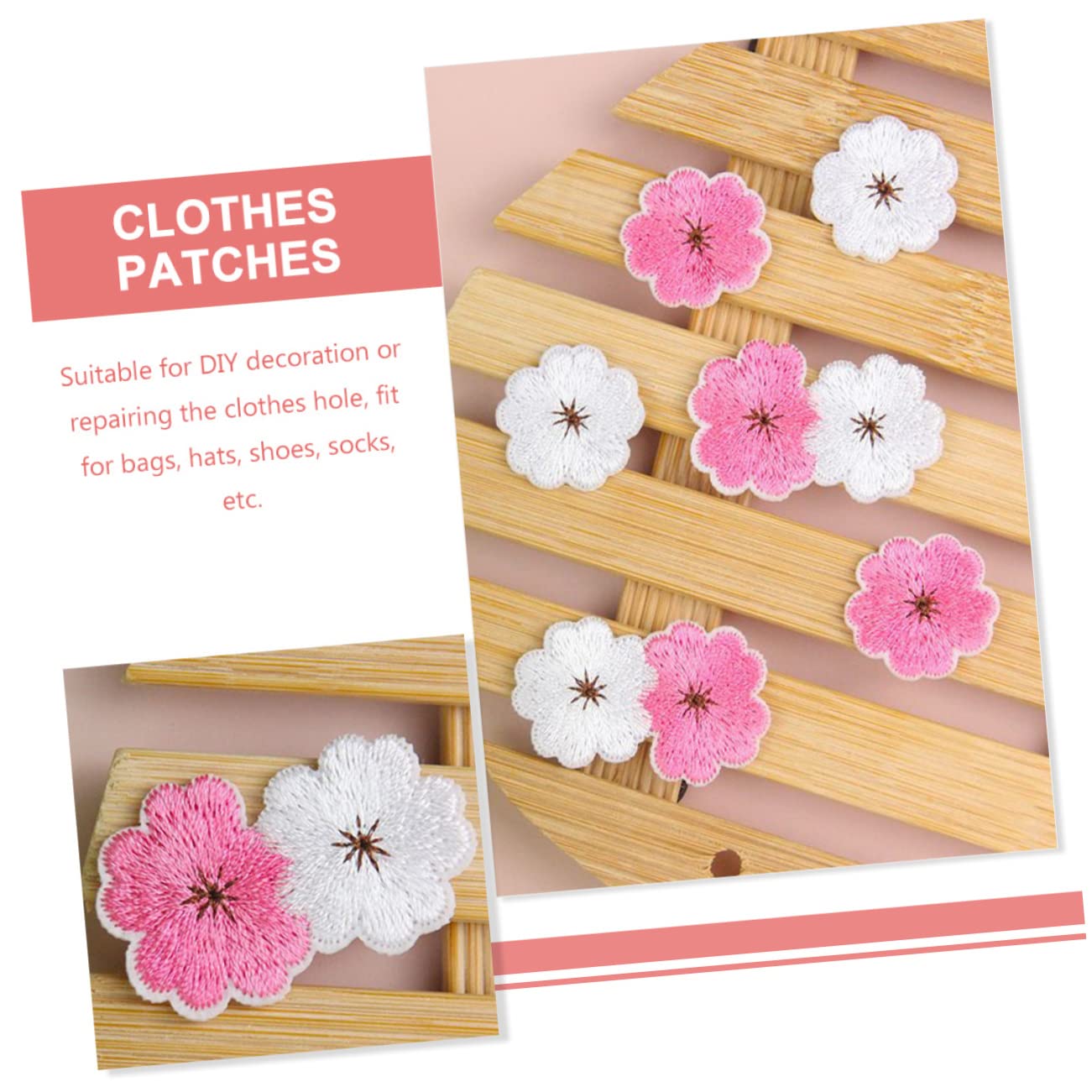 Operitacx 150pezzi Toppe Decorative Per Patches Per Abbigliamento e Accessori Per Riparazioni e Decorazioni Te