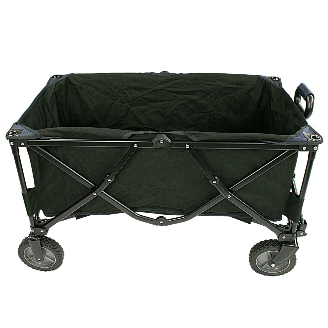 Carrello a Mano, Pieghevole Foldy Trolley, Nero (Schwarz), 50 kg