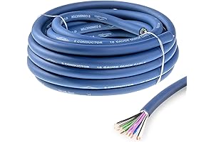 4 Channel Speaker Wire with Enhanced Conductivity for Immersive Audio