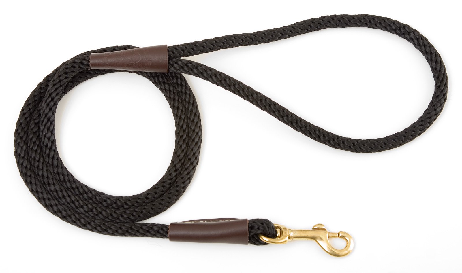 Mendota ProductsME01403 Pet Snap Leash, 3/8" x 4', Black