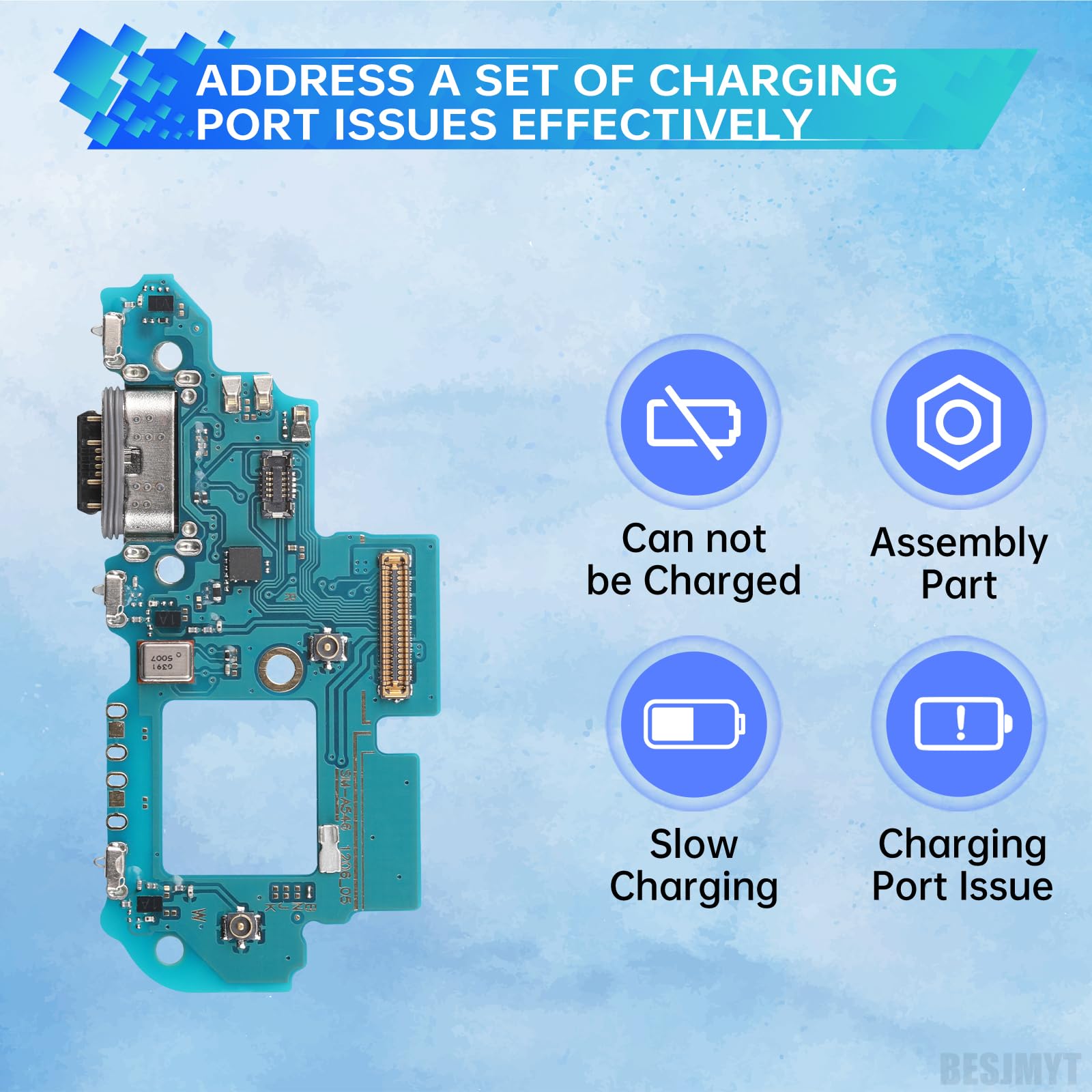 Amazon.com: BESJMYT Charging Port Replacement for Samsung Galaxy