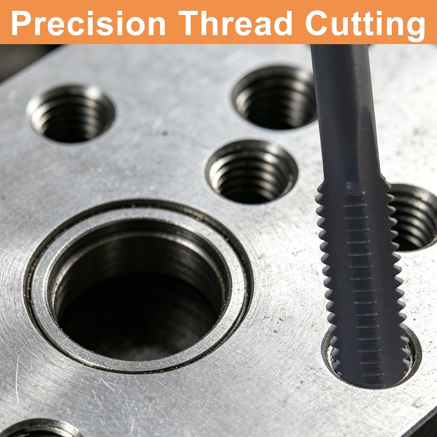 Thread Tap Combination Set, 14 Pieces