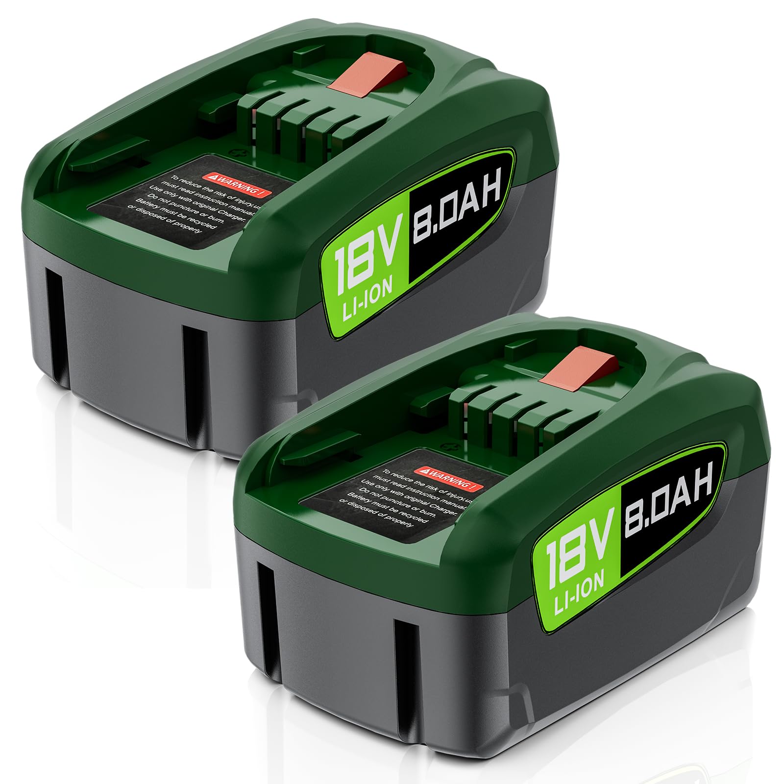 Ersatzakku für Bosch 18V PBA, Kompatibel mit PBA, PSB und PSR, Green Tools